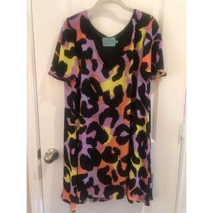 Judith March Leopard Dress - Size L